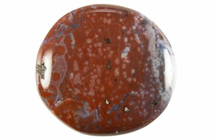 Polished Ocean Jasper Stone - Madagascar #330011
